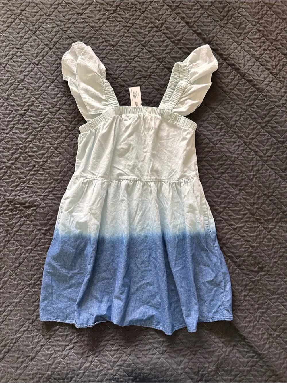 Francesca's Hello Franki Light Blue Sleeveless Top